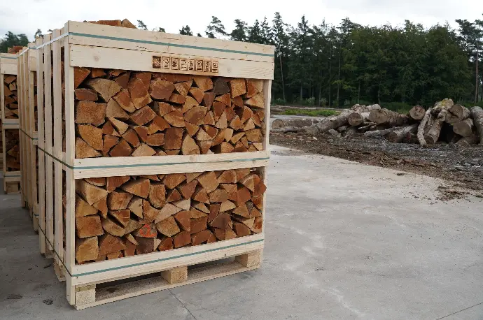 [ARD001] Bois de chauffage rangé WDF 100% Hêtre sec (box 1,44m3)